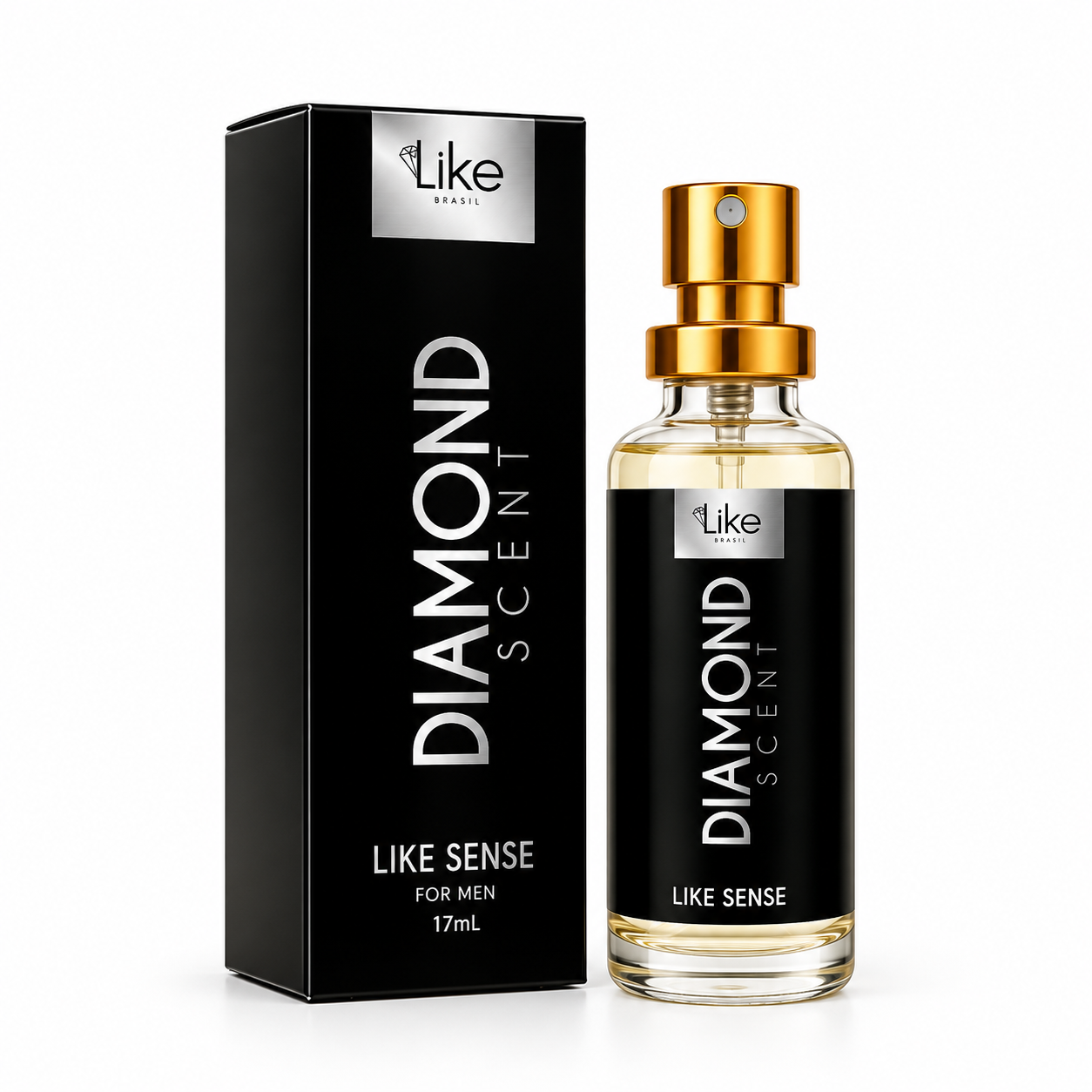 Perfume Diamond Scent Like Sense - 17ml